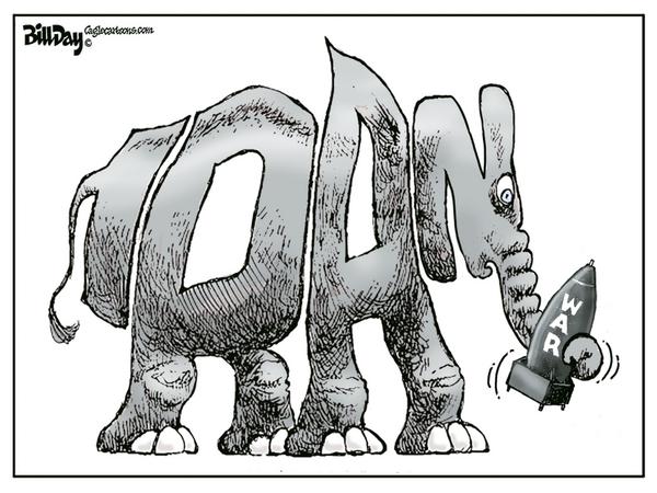 GOP Elephant Holds Trump Bomb