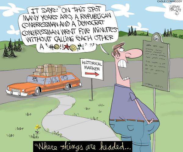 Future Historical Marker for Congressional Civility