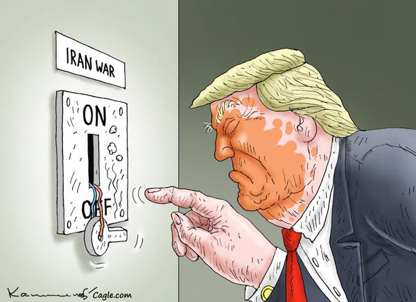 Trump Reaches to Flip Iran War Switch