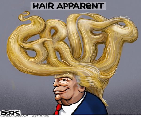 Trump Hair Spells Grift
