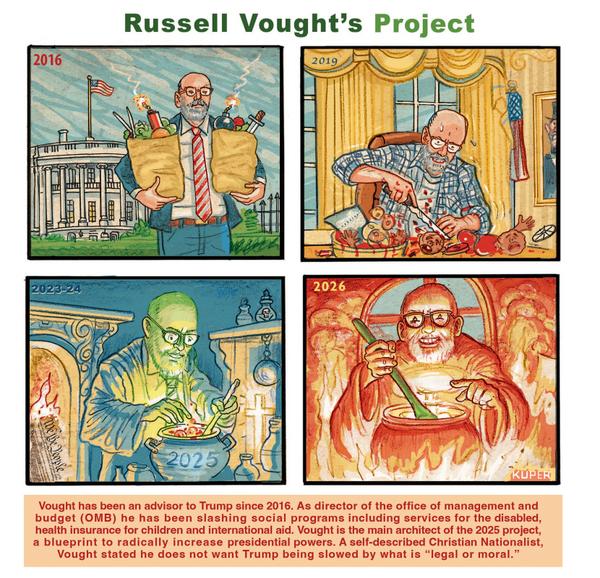 Russell Vought Project Timeline Panels