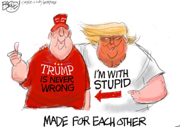 Trump and Supporter Made for Each Other