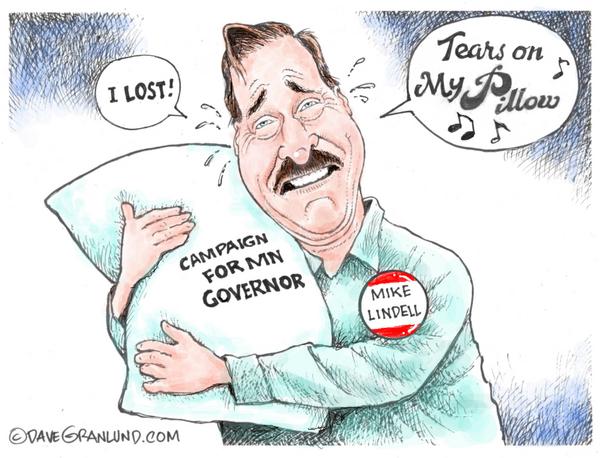 Lindell loses MN Governor Bid