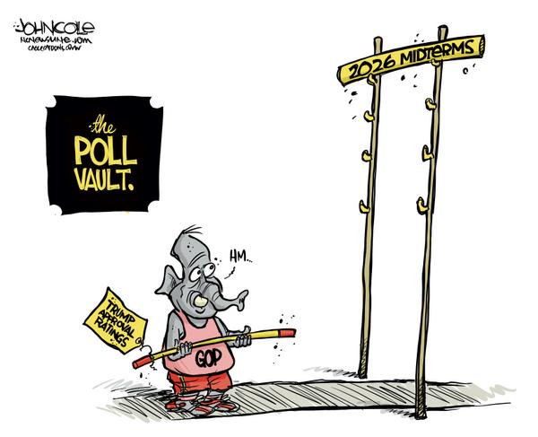 GOP Elephant Pole Vaults 2026 Midterms