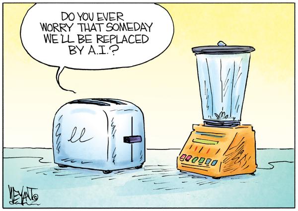 Toaster worries about A.I.