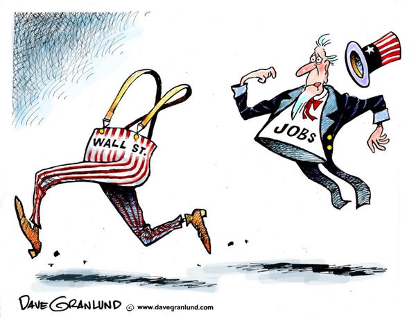 Wall street vs Jobs