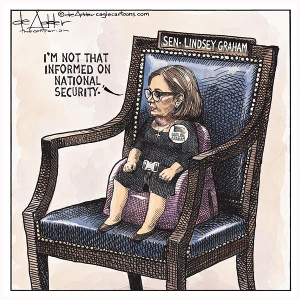Lindsey Graham as Darline Graham