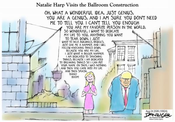 Jeff Danziger for 8/24/2026