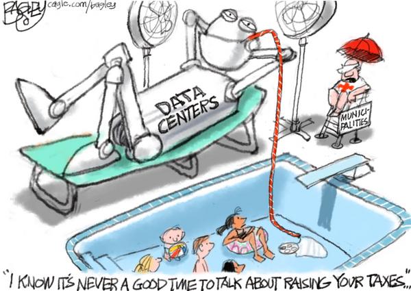 Data Centers Strain Municipal Resources
