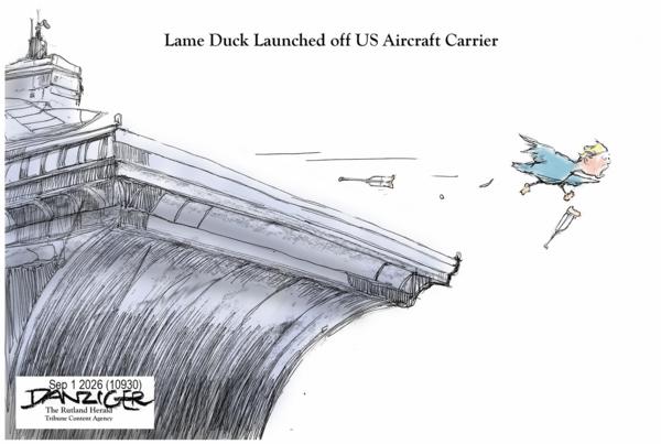 Jeff Danziger for 9/1/2026