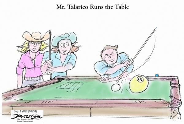 Jeff Danziger for 9/2/2026