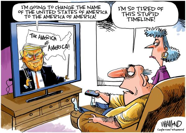 Trump Proposes Renaming the United States