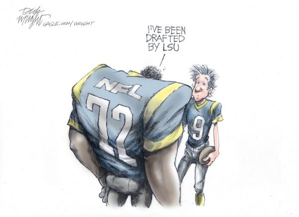 Dick Wright-LSU Recruiting NFL Players