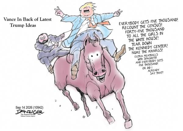 Jeff Danziger for 9/11/2026