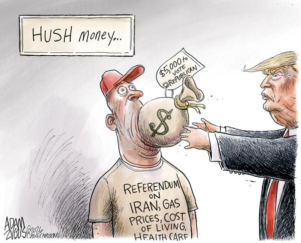 Trump Offers Hush Money for Votes