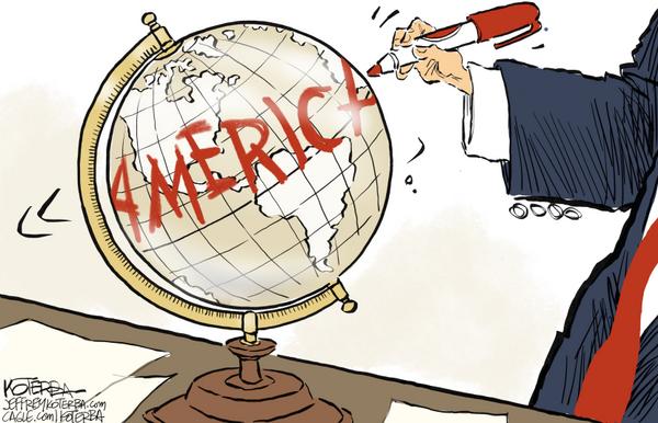 Trump renames the world