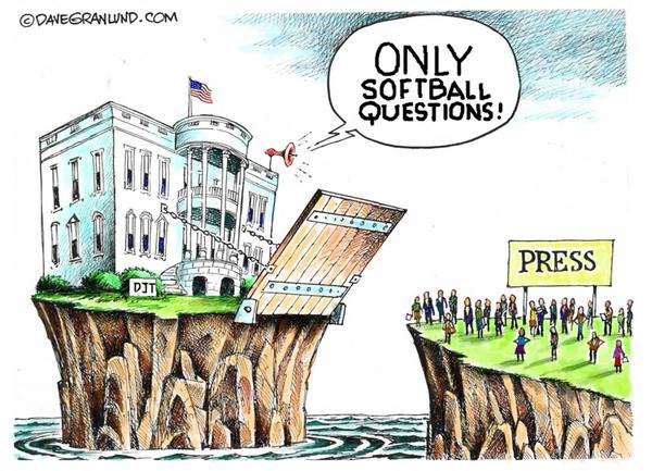 Trump Demands Only Softball Questions