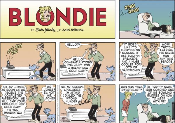 Blondie for 9/27/2026