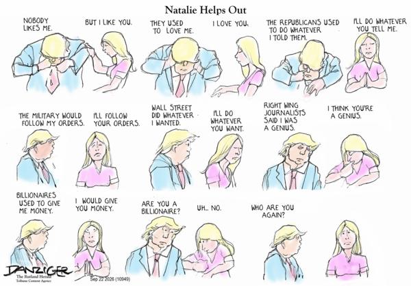 Jeff Danziger for 9/22/2026