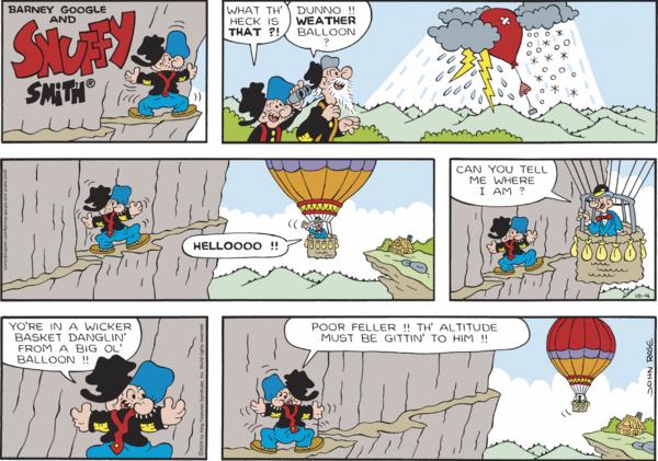 Barney Google And Snuffy Smith for 10/4/2026