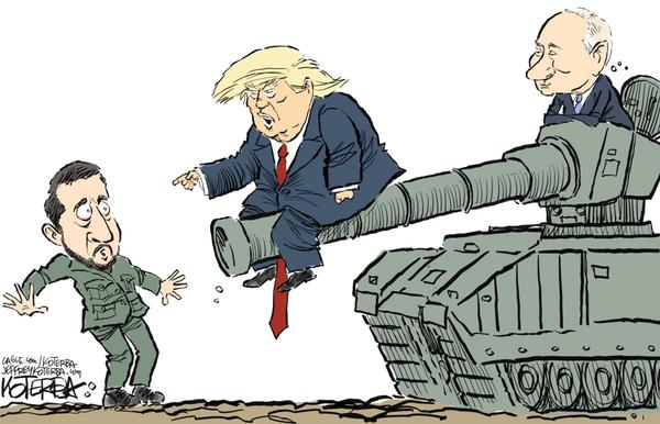 Trump Aligns With Putin on Ukraine