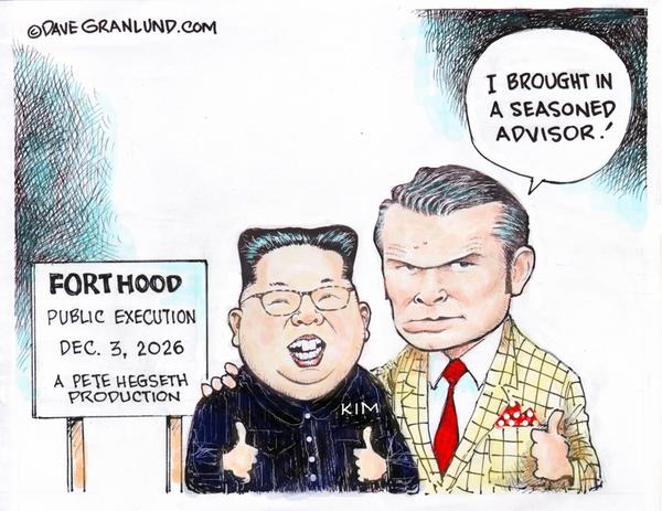 Hegseth advisor for Fort Hood Show