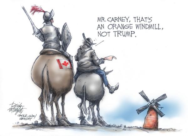 Carney Warned About Orange Windmill