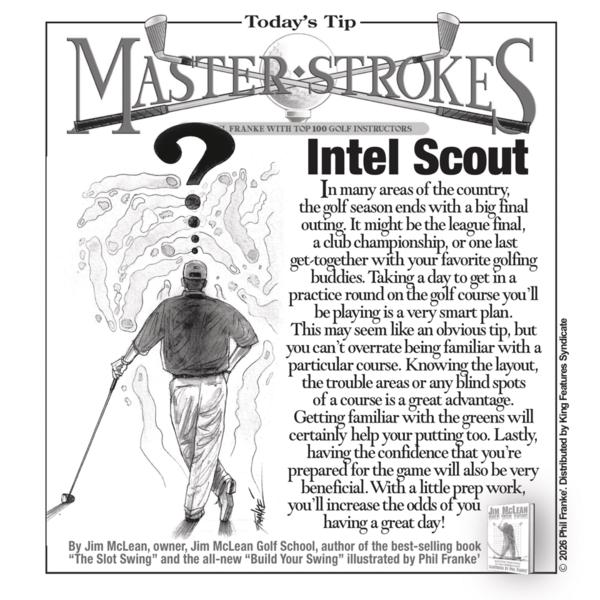 Master Strokes for 10/26/2026