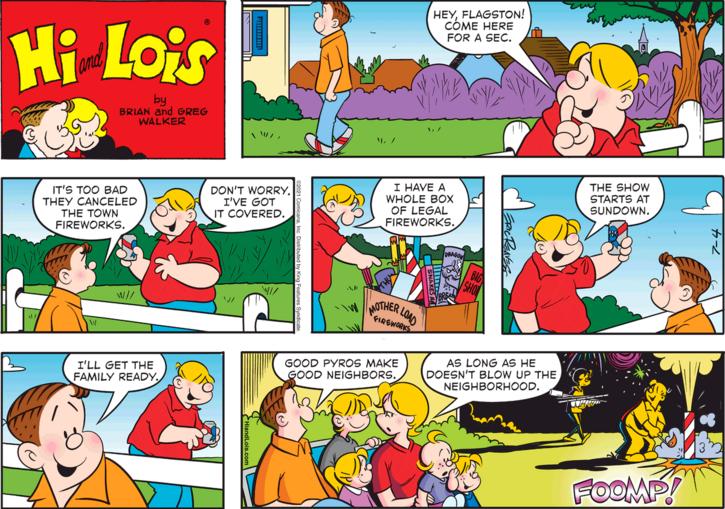 Hi and Lois 7/4/2021 | Hi and Lois | Comics | ArcaMax Publishing