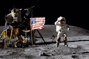 Apollo 17 moon landing