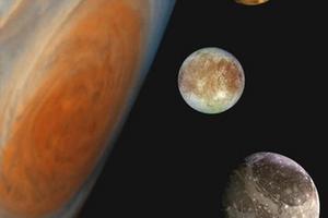 The four Galilean Moons