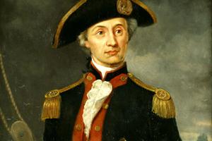 John Paul Jones, the first true naval hero.