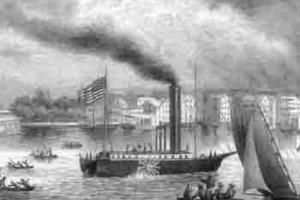 Early steamboat