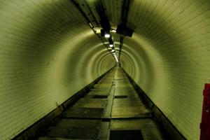 Inside the Greenwich Foot Tunnel