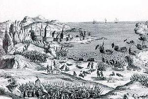 Descent of the French on St. John's.