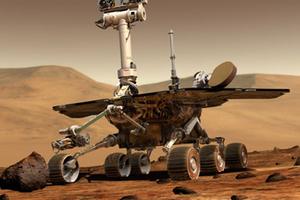 Opportunity on Mars (artist's concept)