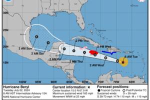 Handout/National Hurricane Center/TNS