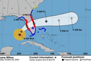 Handout/National Hurricane Center/TNS