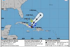 Handout/National Hurricane Center/TNS