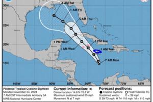 Handout/National Hurricane Center/TNS