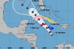 Handout/National Hurricane Center/TNS