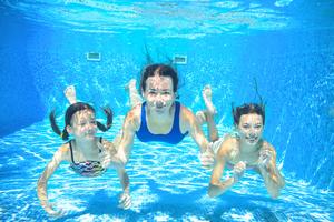 Kids in pool. Dreamstime/TCA