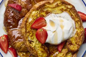 The crispiest French toast you'll ever make. (Alex Lepe/TCA)