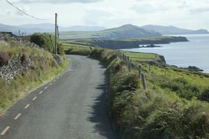 In countryside Britain and Ireland, the road can get quite narrow – and pulling over to let vehicles pass is common. (Dominic Arizona Bonuccelli, Rick Steves’ Europe)