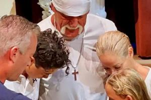 Bang Showbiz / Hulk Hogan spent the last two years of his life fully embracing his Christian faith