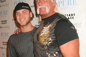Bang Showbiz / Nick and Hulk Hogan back in 2009.