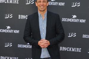 Bang Showbiz / Seth Meyers has hosted his show for 11 years