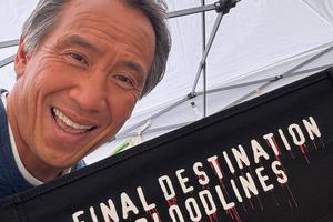 “Final Destination: Bloodlines” actor Tinpo Lee is looking forward to his surfing trip in Indonesia later this year. (David Zaugh)