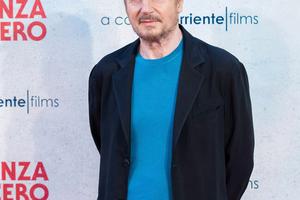 Bang Showbiz / Liam Neeson supports Pamela Anderson at final play performance