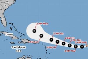 Handout/National Hurricane Center./TNS